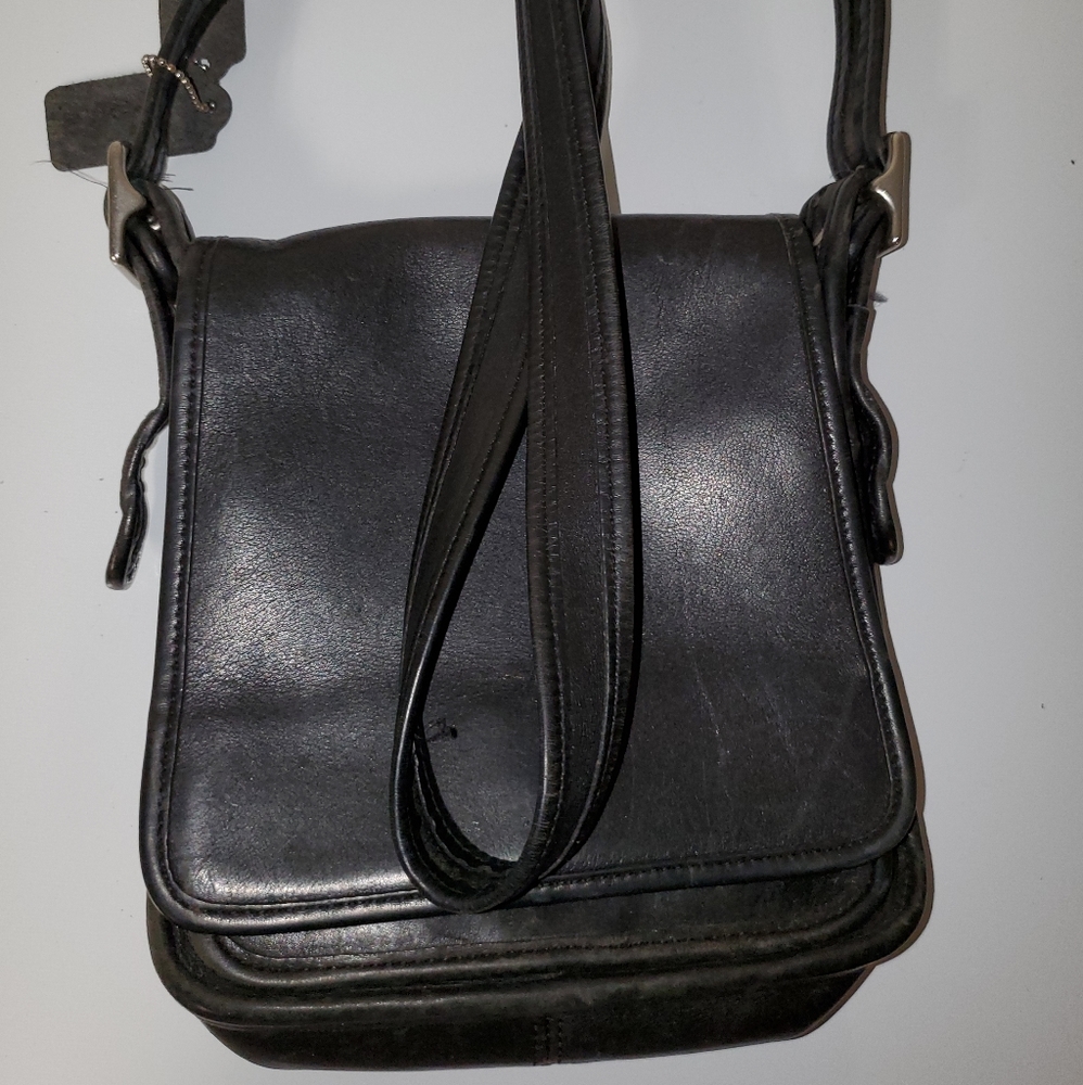 COACH 9145 Legacy flap magnetic closure project bag- vintage.